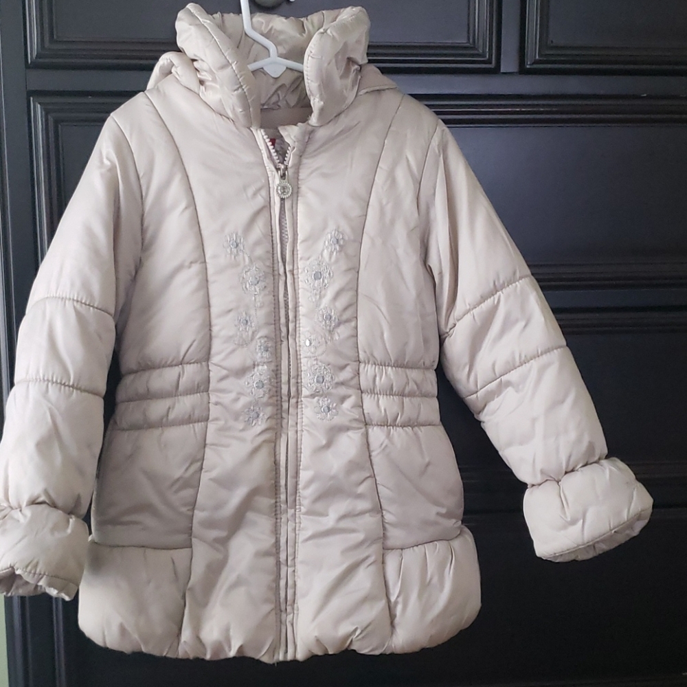 * Girls London Fog Coat Size L (6X)